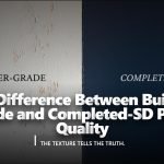 lumina the difference between builder grade and completed sd paint quality